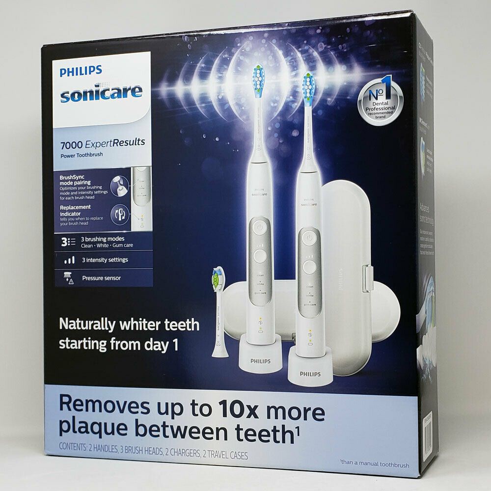 Set 2 bàn chải điện Philips Sonicare ExpertResults 7000