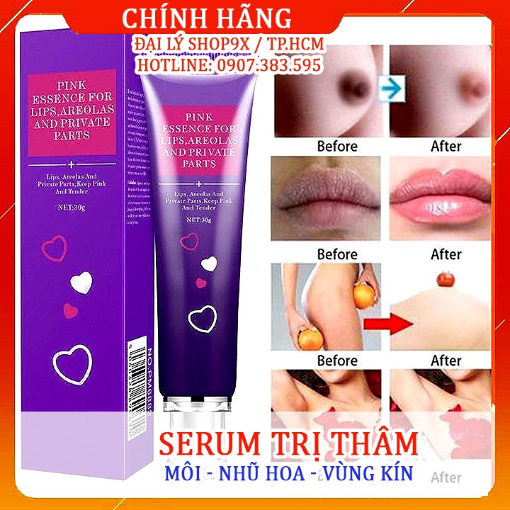 Serum Giảm Thâm Môi - Làm Hồng Nhũ Hoa - Vùng Tam Giác Pei Mei