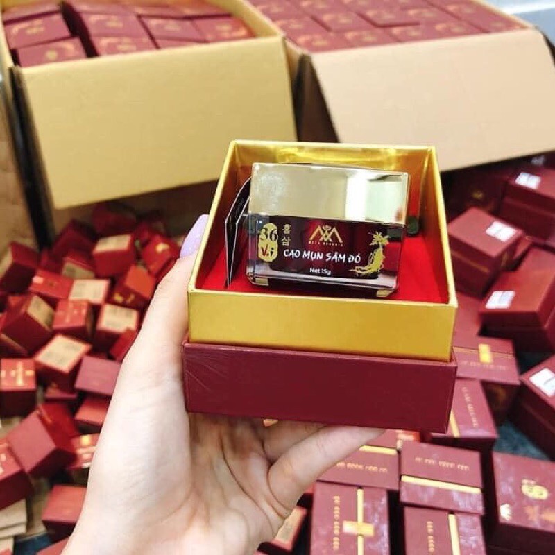 Cao mụn sâm đỏ hộp full 15g (chính hãng) | BigBuy360 - bigbuy360.vn
