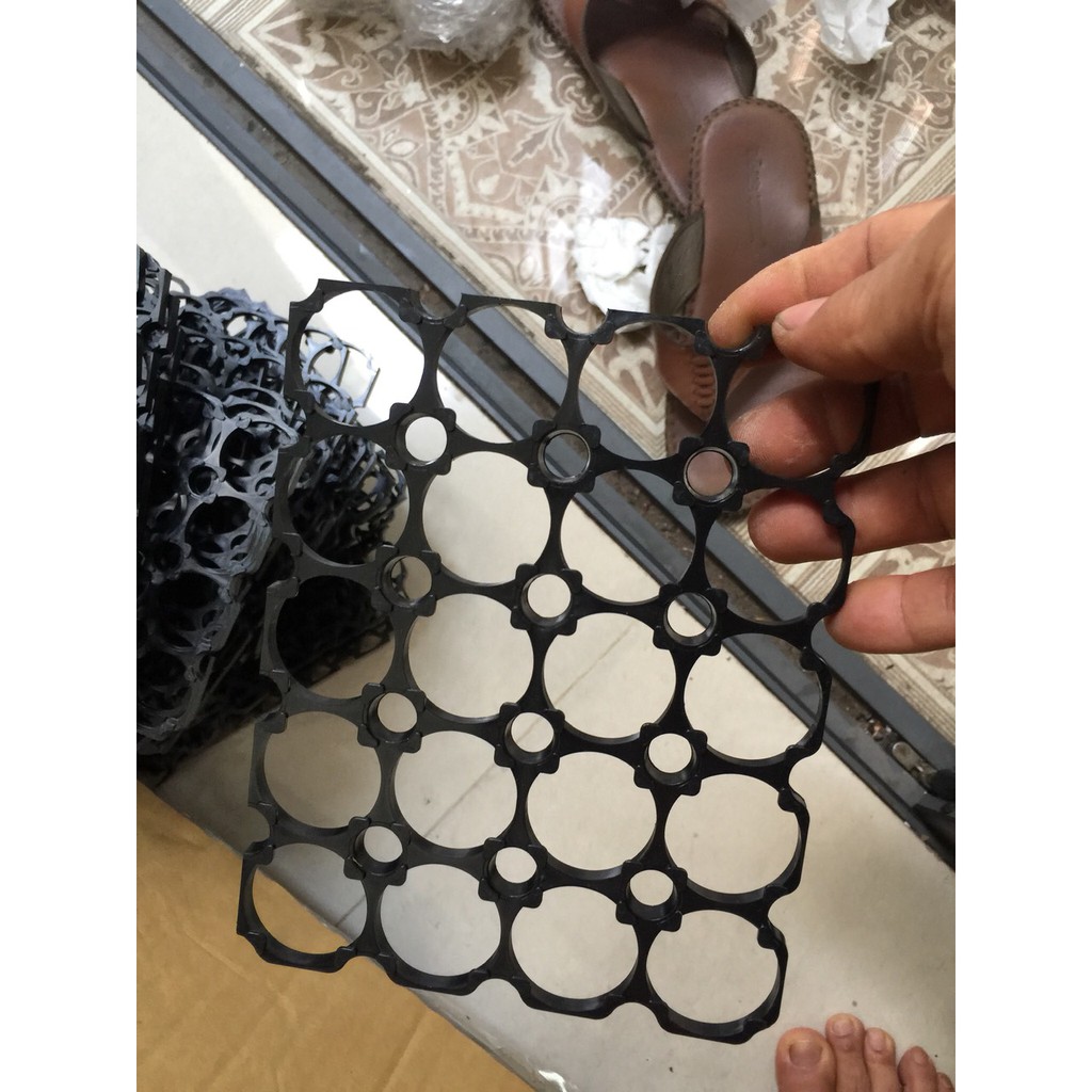 Khung nhựa giữ pin 3x5P 4x5p 4x10P 5x8P 6x12P 32650 32700