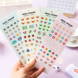 Hình dán mini trang trí sổ lưu niệm