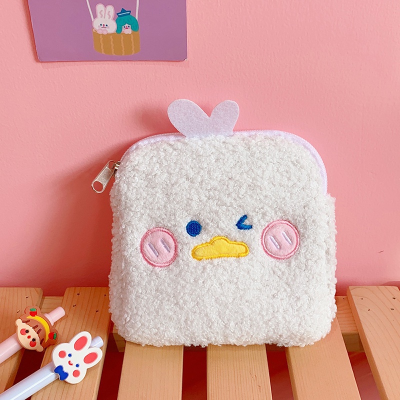 Túi đựng băng vệ sinh kiểu dáng dễ thương xinh xắn tùy chọn màu sắc