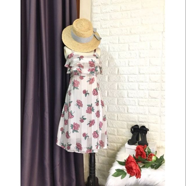 💝 VÁY VOAN HOA HAI DÂY BÈO NGỰC 💝🎀💝