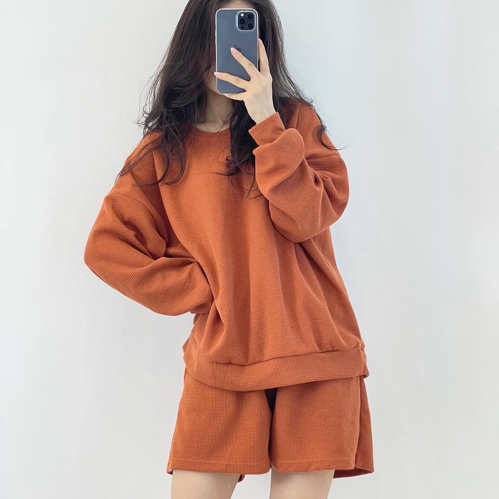 (FREESHIP) set nỉ tổ ong dày dặn cao cấp miho.house