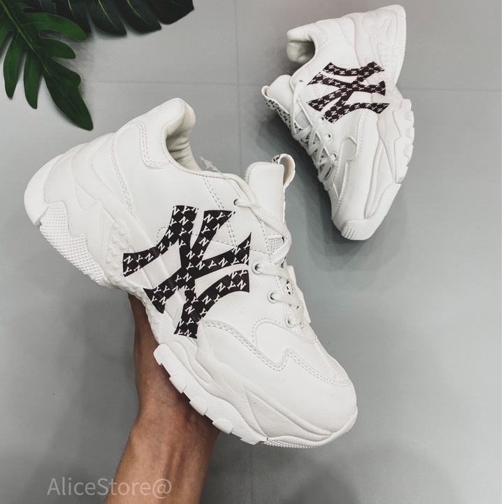 GIÀY TĂNG CHIỀU CAO MLB FULL TRẮNG