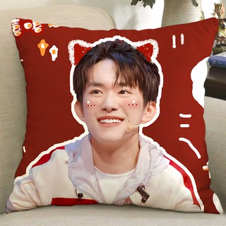 Gối Ôm, Gối Vuông Cao Cấp In Hình Dịch Dương Thiên Tỉ Kích Thước 34,35CM [KÈM QUÀ]