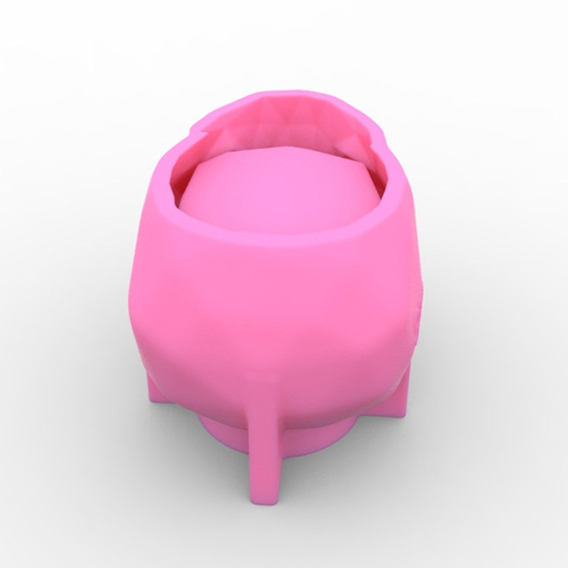 Sa Khuôn Silicon Làm Chậu Hoa / Xi Măng / Ống Đựng Bút Hình Đầu Lâu