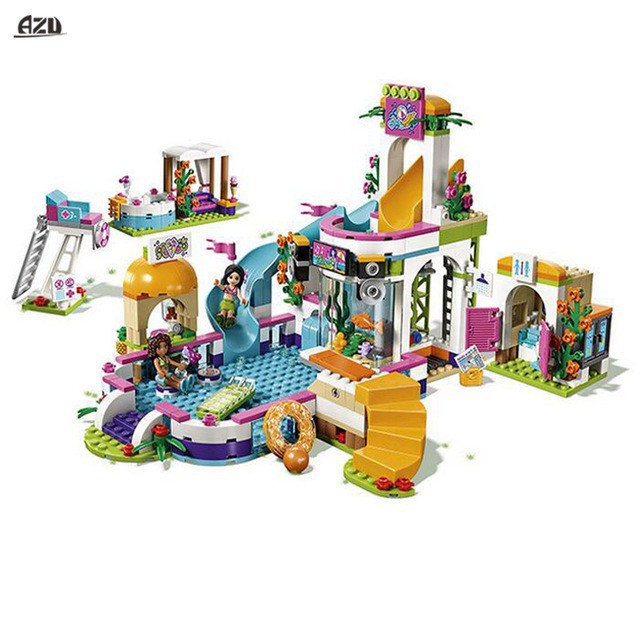 [CHÍNH HÃNG] LEGO Friends_Bể bơi mùa hè Heartlake_41313