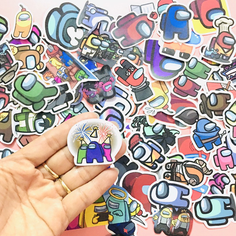 Sticker/ Hình dán Among Us