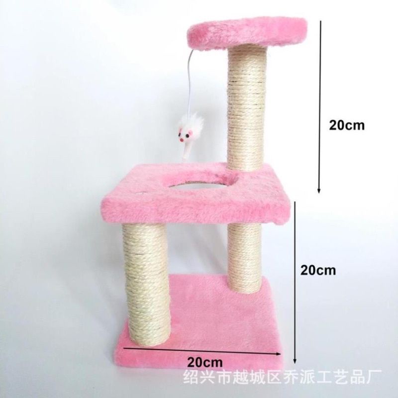 Cattree cây nhà mèo 2 tầng