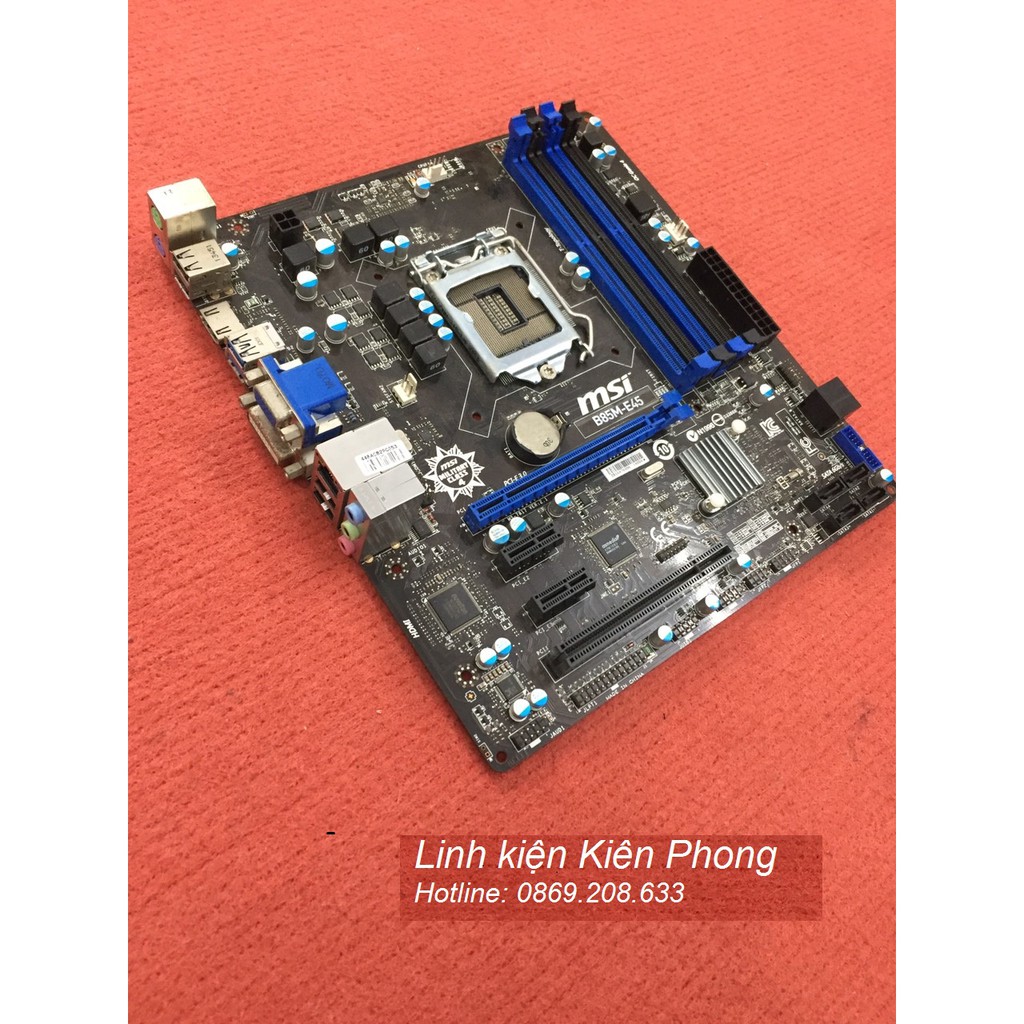 MAINBOARD MSI B85M-E45 ( 4 khe RAM) RENEW