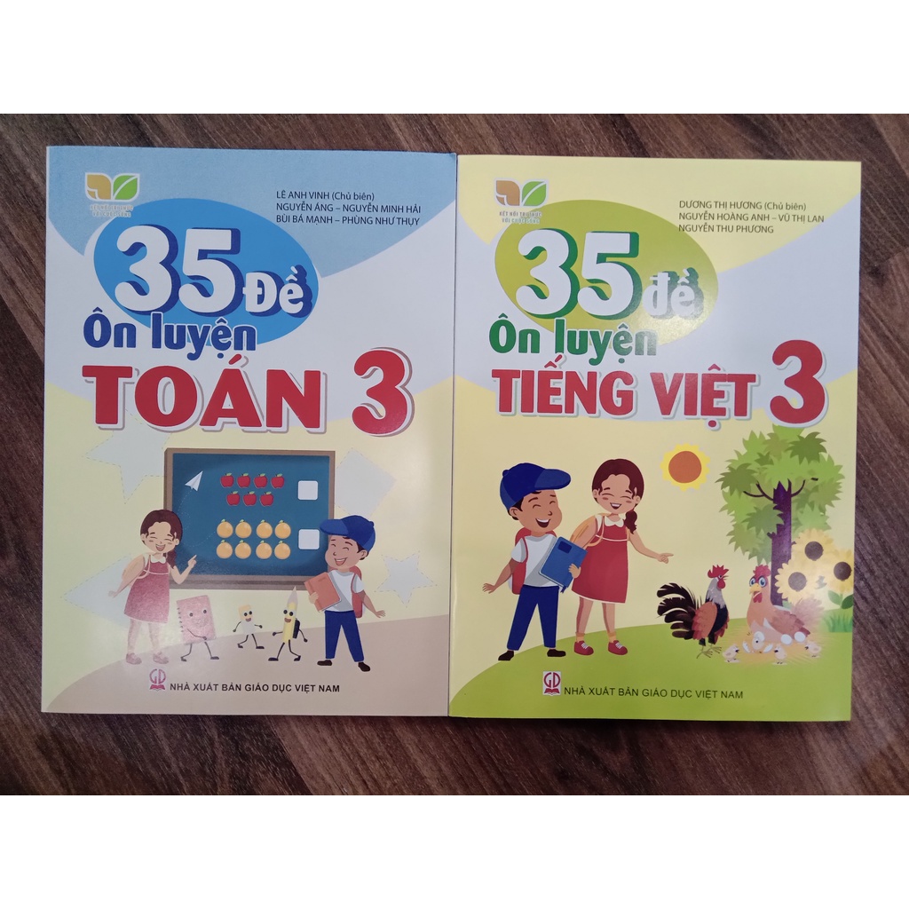 Sách - 35 đề ôn luyện Toán + Tiếng Việt lớp 3