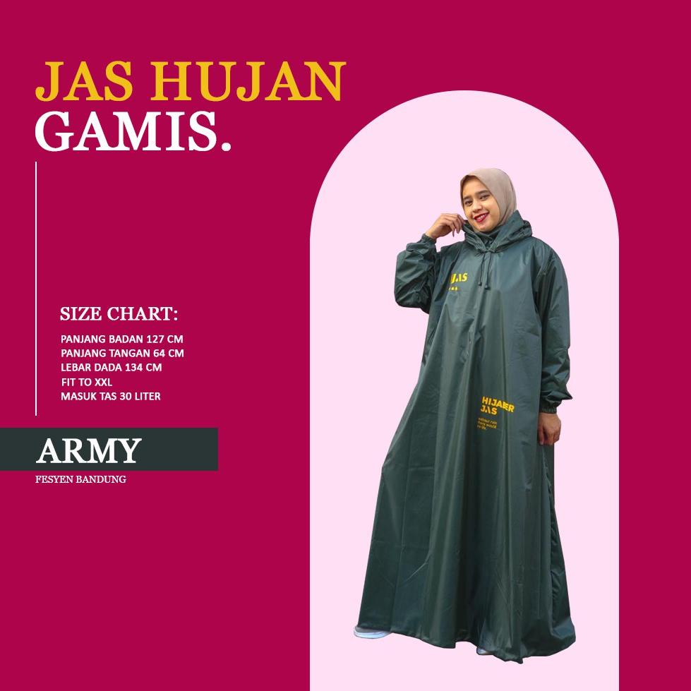Mới nhất❅➭ Áo Mưa Dạng Váy / Áo Choàng Hijab Cho Phụ Nữ Hồi Giáo - Hijas 70