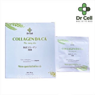 Collagen Da Cá Rong Nho DR CELL - hộp 10 gói x 5000mg