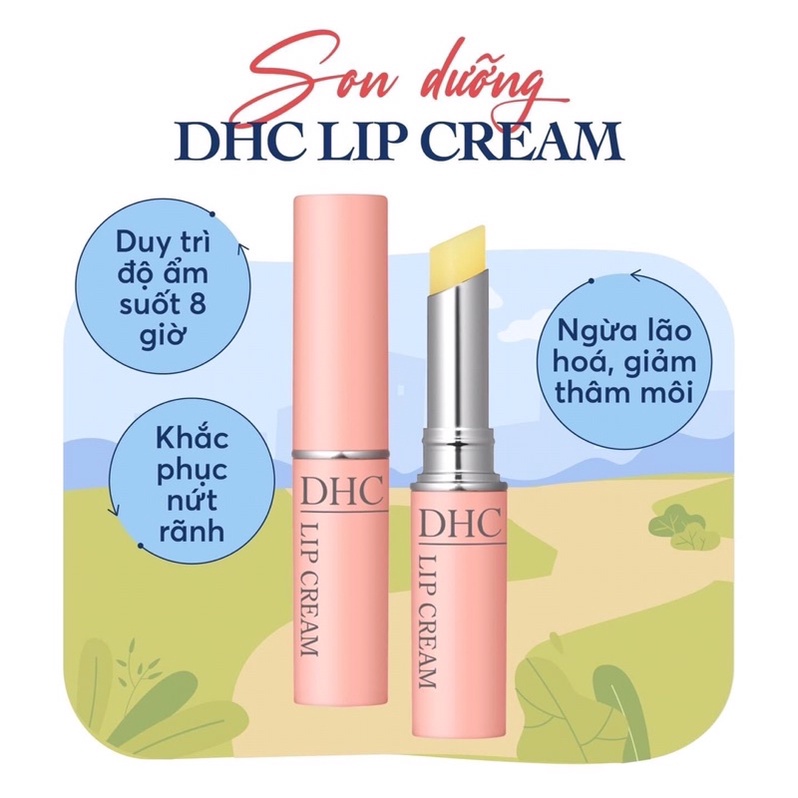 Son dưỡng môi DHC Lip Cream 1,5g Nội địa Nhật