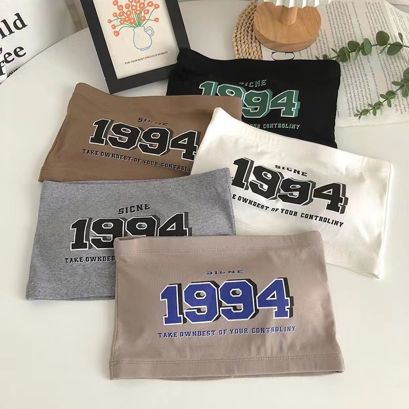 Áo ống cúp ngực bra không dây có mút đệm ngực chất thun mềm mát MM1994