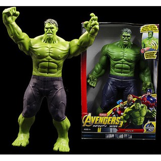 KHỔNG LỒ XANH - HULK ( CÓ ĐÈN VÀ ÂM THANH GIỌNG NÓI ) CAO CẤP LOẠI TO