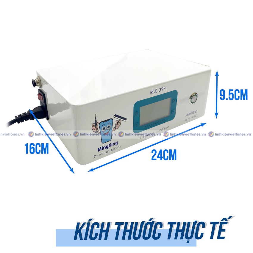 Máy Hấp Mini MingXing 398 (mấy hấp màn hình ép kính)