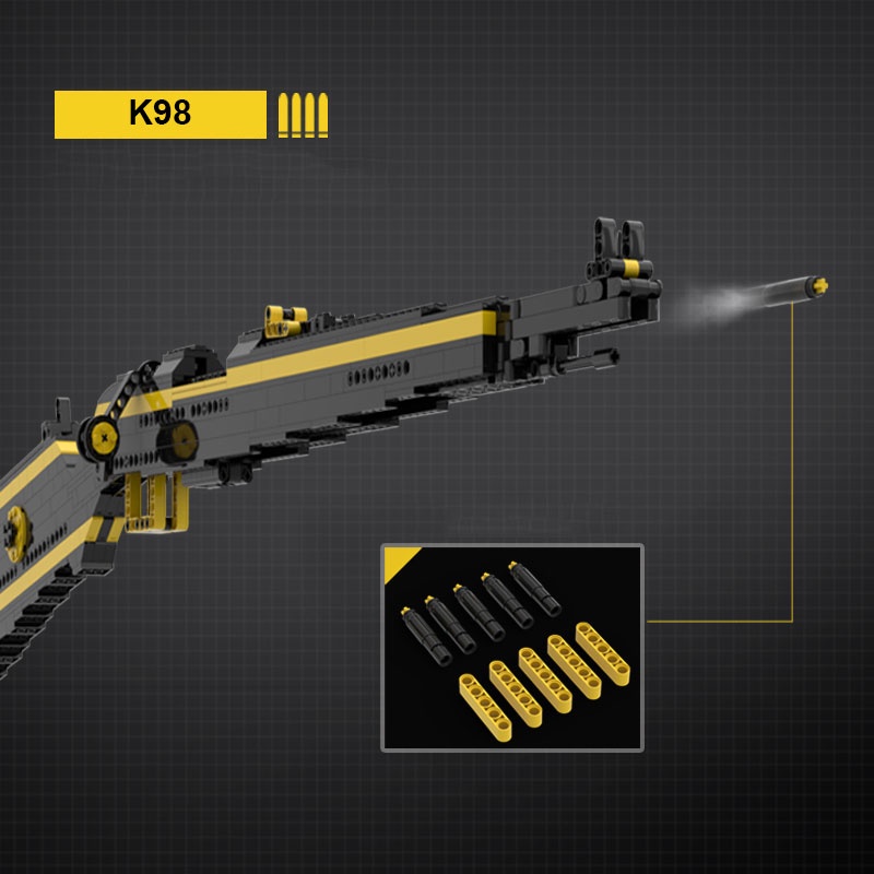 Đồ Chơi Lắp Ráp Mô Hình Kar 98K  CSGO PUBG Với 1000+ Mảnh Ghép, Bản Thiết Kế Tiêu Chuẩn Của Kevin183