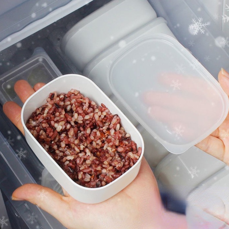 Hộp Đựng Gạo / Thức Ăn Trong Suốt Đa Năng Tiện Dụng Cho Tủ Lạnh