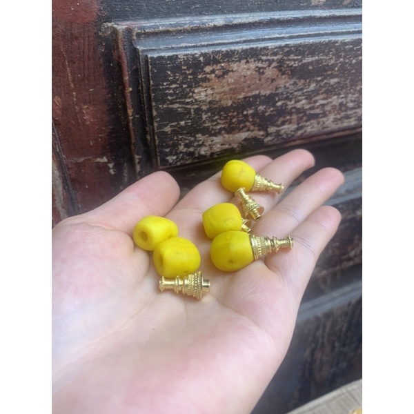 Mẫu châu bằng liuli để xâu chuỗi vòng, hạt 3 lỗ