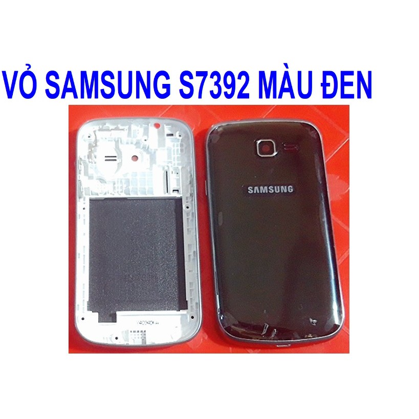 VỎ SAMSUNG S7392 MÀU ĐEN