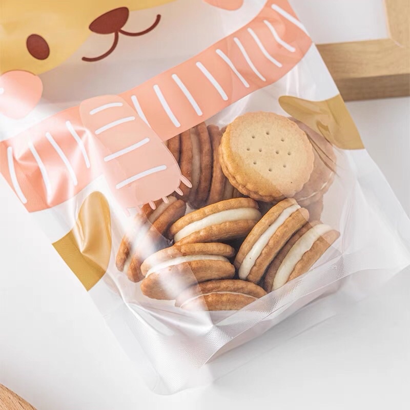 Túi Zip Đựng Thực Phẩm/ Bánh Kẹo Hoạ Tiết Dễ Thương