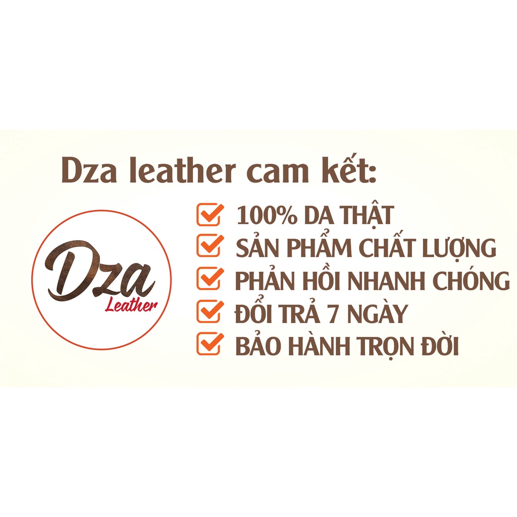 Ví nam da bò nappa cao cấp da mềm mịn, trong lót da heo, bóp nam da bò thật độ bền cao Dza leather