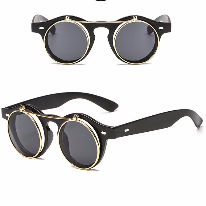 Kính mát 2 lớp phong cách retro | BigBuy360 - bigbuy360.vn