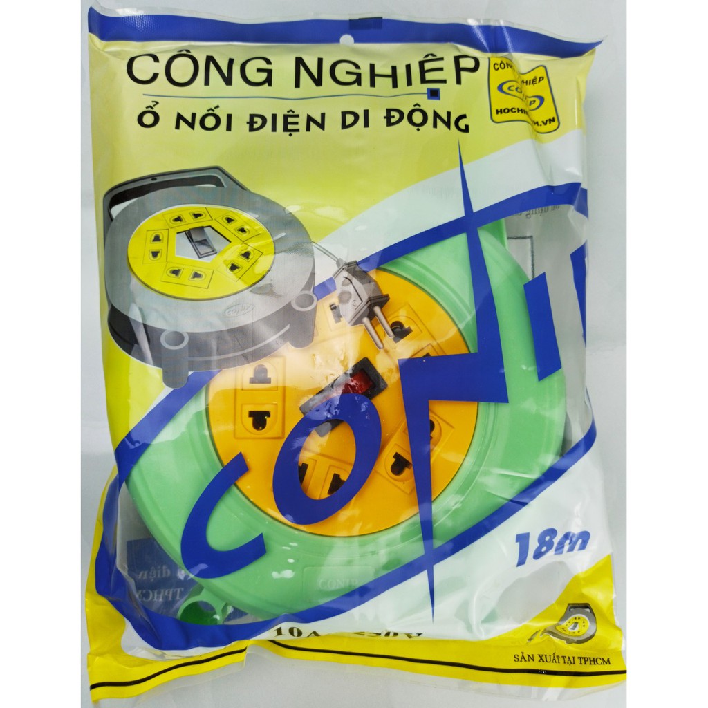 Ổ điện Công nghiệp CONIP  loại: 5m, 8m, 10m, 15m, 18m.