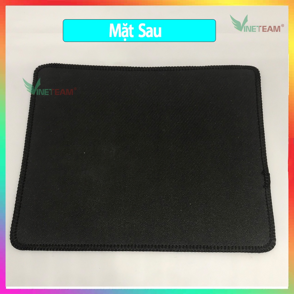 Miếng lót chuột - Bàn di chuột chơi game Mouse pad hình chữ nhật Vinetteam  21,5 x 17,5 cm bo viền dày 3 li -dc4452