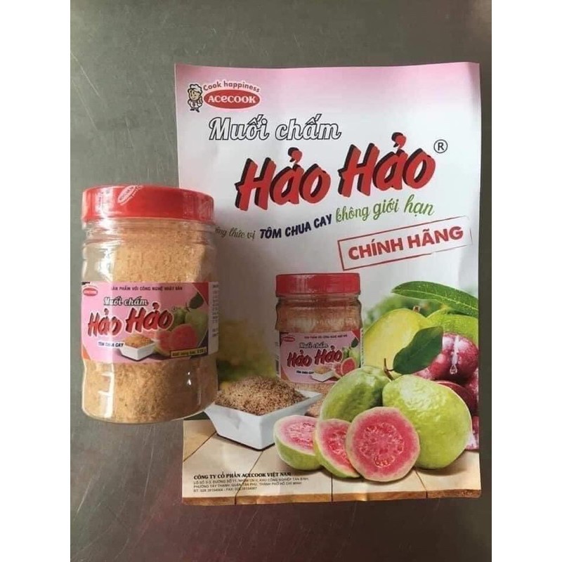 Combo 2 hũ Muối chấm hảo hảo acecook hũ 120gam, 6 hũ/vỉ