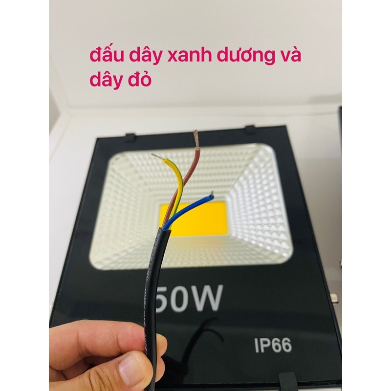 Đèn pha 50W as trắng , vàng siêu đẹp siêu sáng chất lượng ESNCO thích hợp cho công trình sân vườn, văn phòng | BigBuy360 - bigbuy360.vn