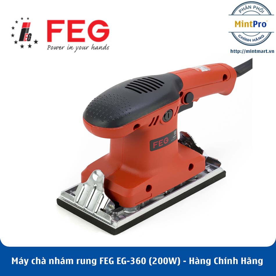 Máy chà nhám rung FEG EG-360 (200W) – Hàng Chính Hãng