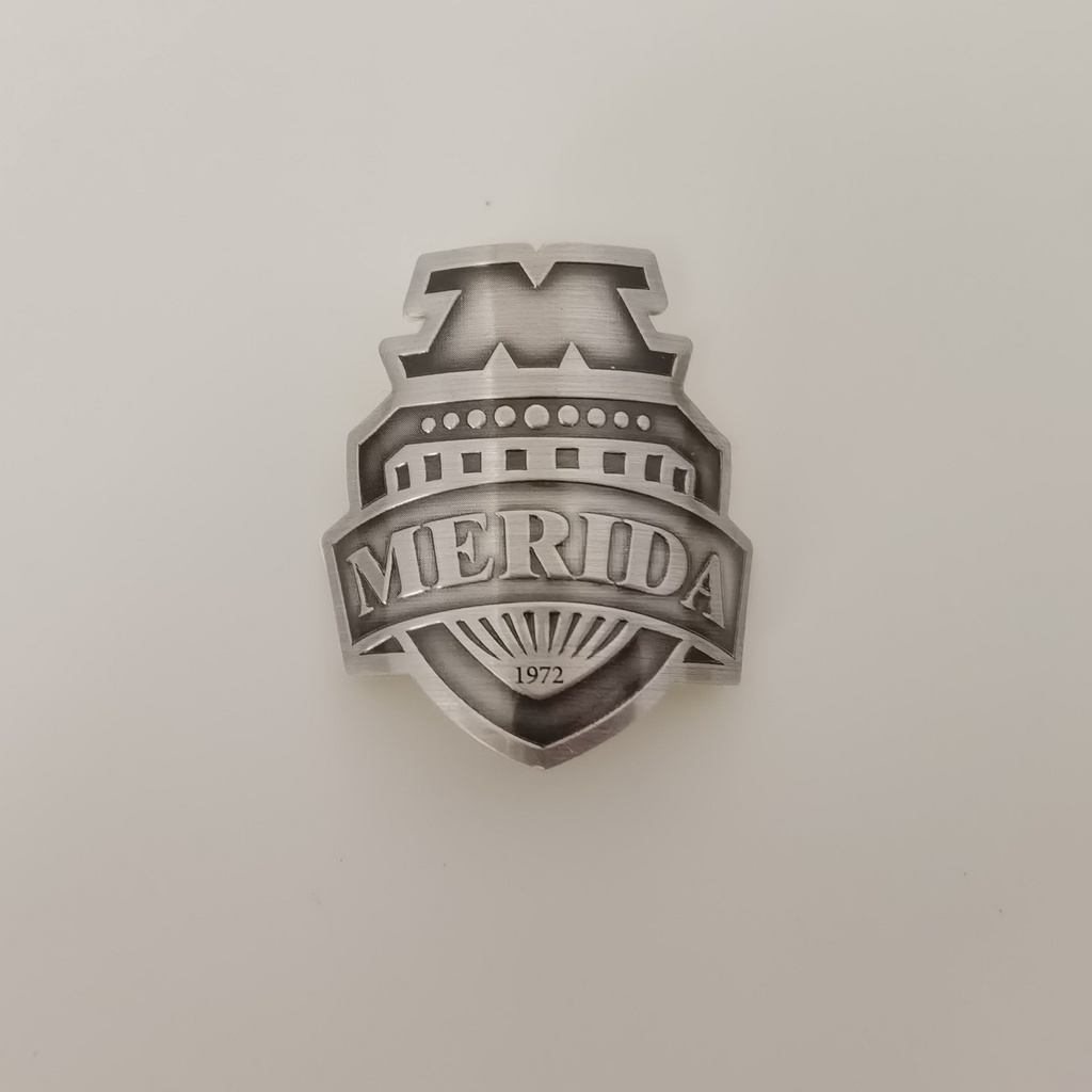 Miếng dán trang trí xe đạp bằng hợp kim nhôm hình biểu tượng xe đạp mới