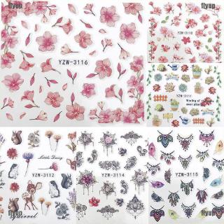 Set 2 sticker Dán Móng Nghệ Thuật