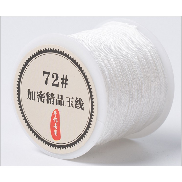 Cuộn chỉ đỏ dài 50m 0.8mm dùng làm đồ trang sức