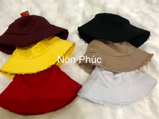 MŨ BUCKET TUA TRƠN