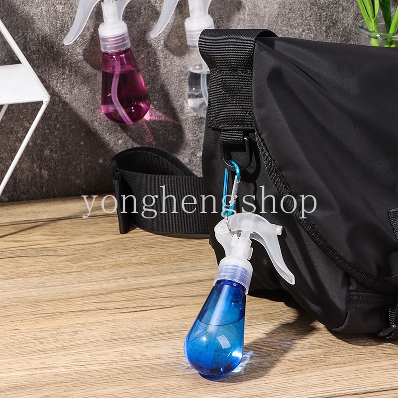 Chai xịt rỗng 60ml chiết dung dịch có móc carabiner tiện dụng mang theo du lịch
