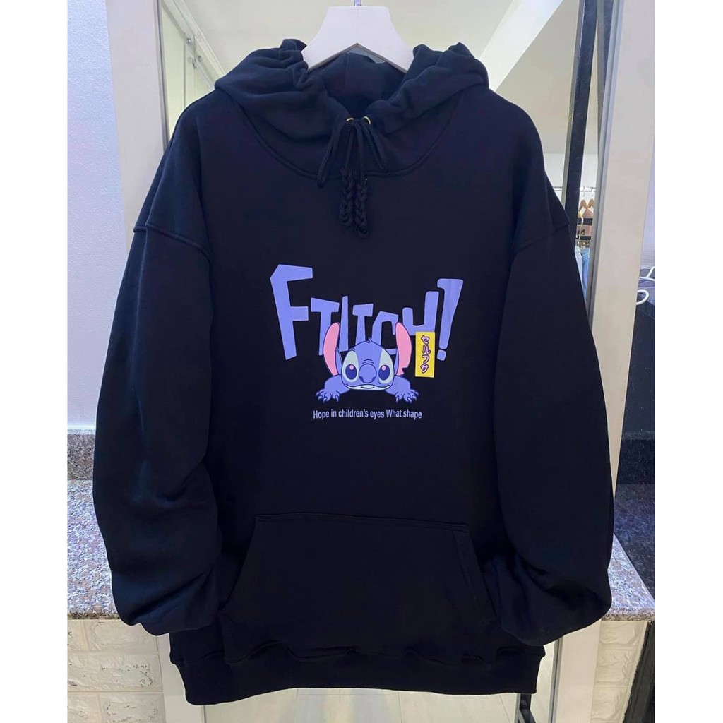 ÁO KHOÁC NỈ HOODIE STITCH - GIN STORE | BigBuy360 - bigbuy360.vn
