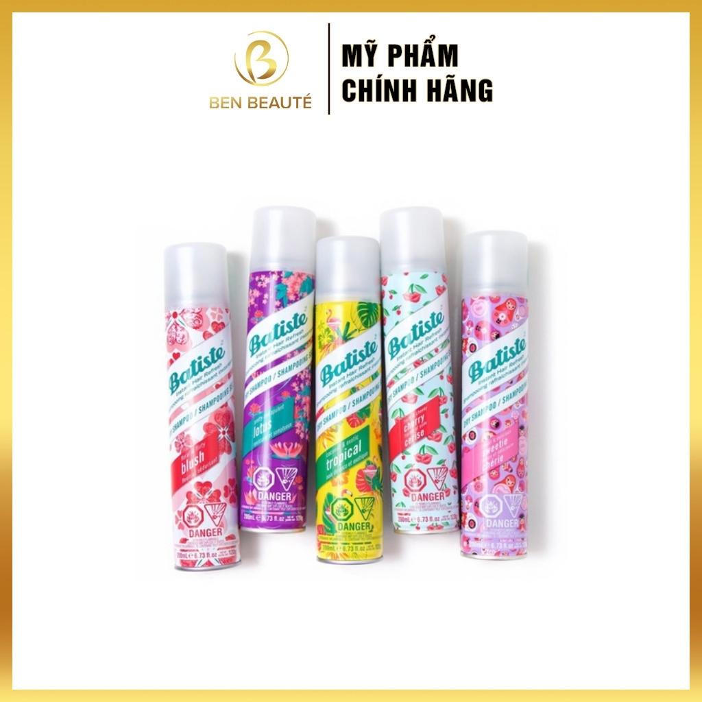 Dầu Gội Khô Batiste Dry Shampoo 200ml