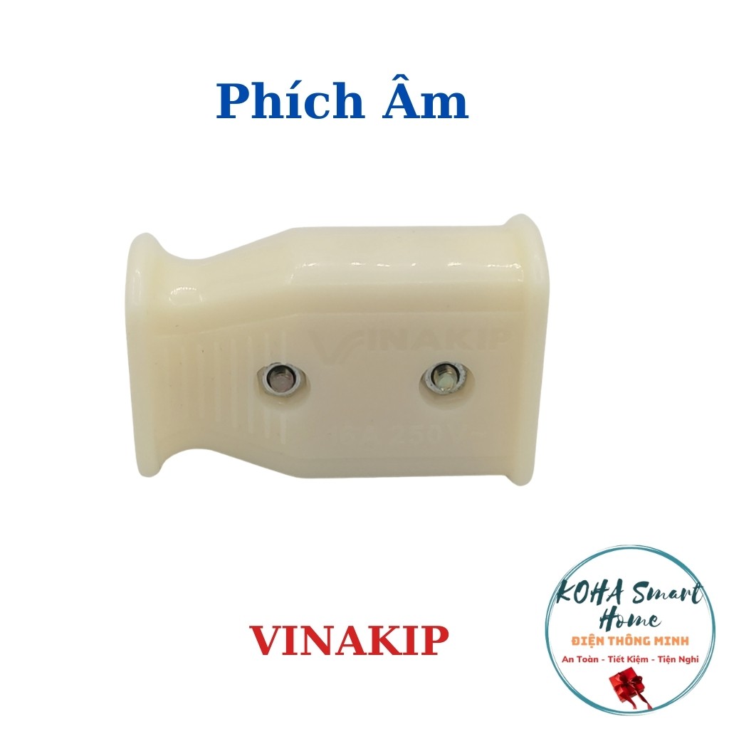 Phích cắm âm VINAKIP - Phích cái - Phích nối âm - Phích cắm chịu tải chính hãng