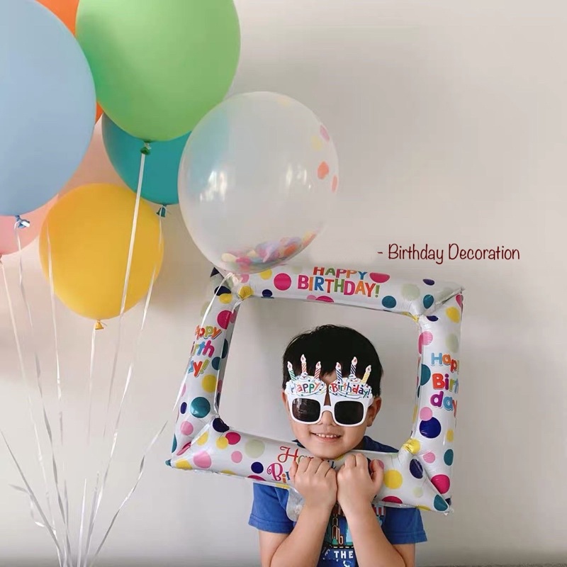 BÓNG HÌNH KHUNG ẢNH DECOR SINH NHẬT - DIỆP LINH
