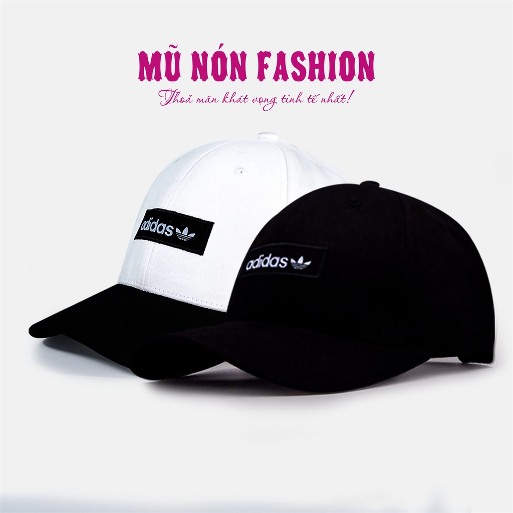 Nón Kết Adidas HCN - Mũ thời trang nam nữ logo đúc 3D phong cách hàn quốc full box [Freeship Extra] toàn quốc