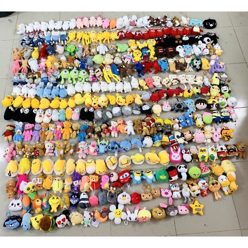 Gấu mini cầm tay cho bé 6-15cm