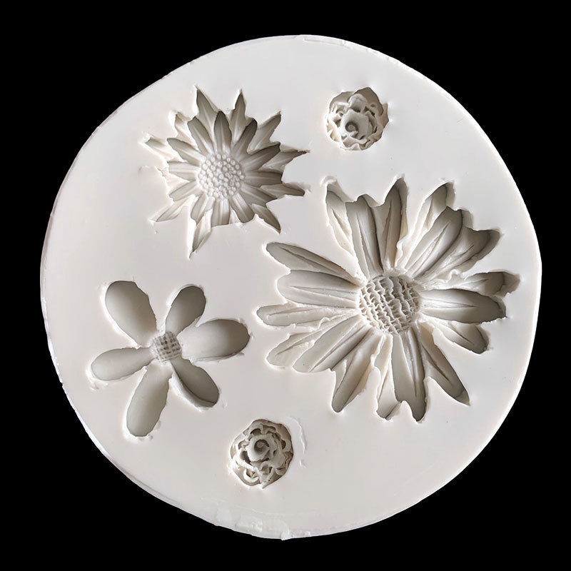 HANDMADE Khuôn Silicone Hình Hoa Sen Làm Trang Sức