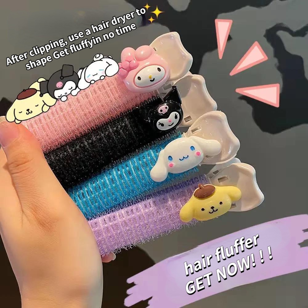 Sanrio Yugui Kẹp Uốn Tóc Không Đường May