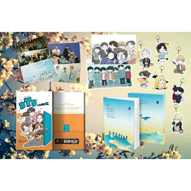 Sách - Combo BTS Comic và BTS -Ở đâu có hy vọng ở đó có khó khăn | BigBuy360 - bigbuy360.vn