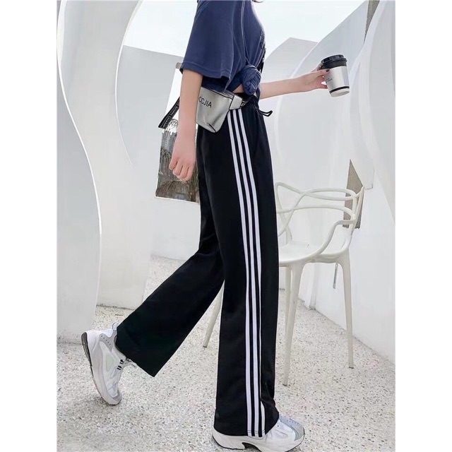 quần 3 sọc ống rộng | BigBuy360 - bigbuy360.vn