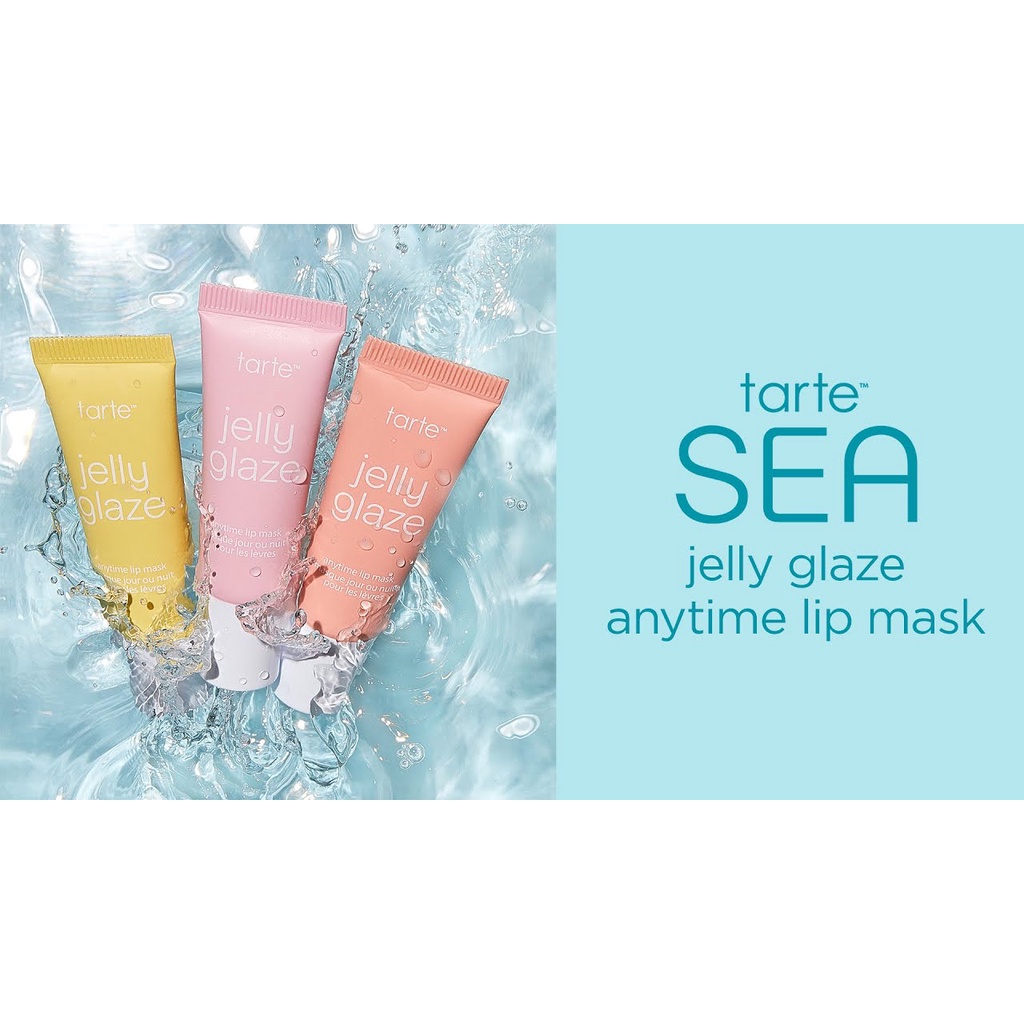 [Minisize] Tarte - Mặt nạ dưỡng môi SEA Jelly Glaze Anytime Lip Mask 3g